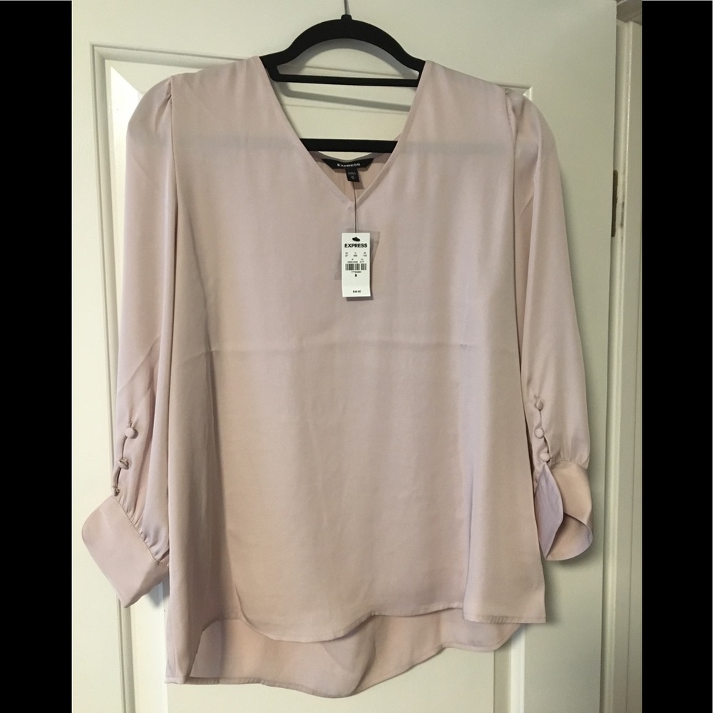 Light pink blouse